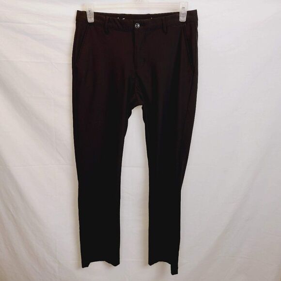 Greg Norman Black Jordan Golf Performance Pants Size 32 x 30